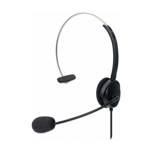 Manhattan USB Mono Over-Ear USB-A-Stecker  (180498)