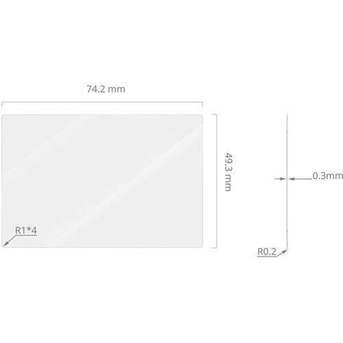 SmallRig Screen Protector for Canon PowerShot