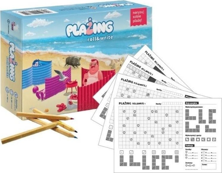 Smart Flamingo Smart o Plażing Roll&Write