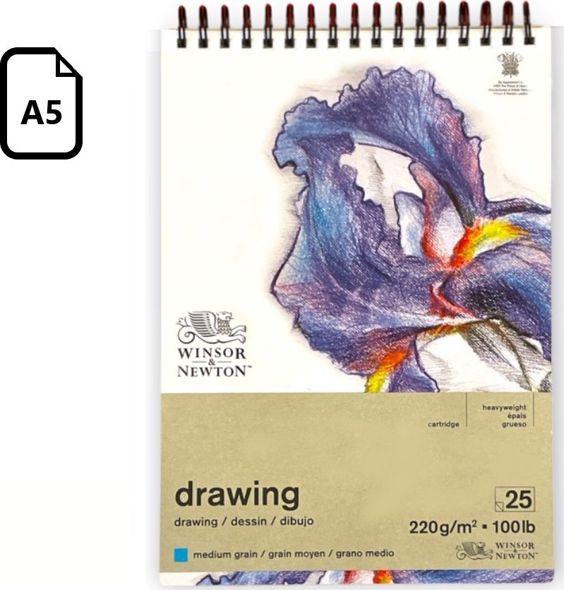 SmartMax Drawing pad medium A5 150g