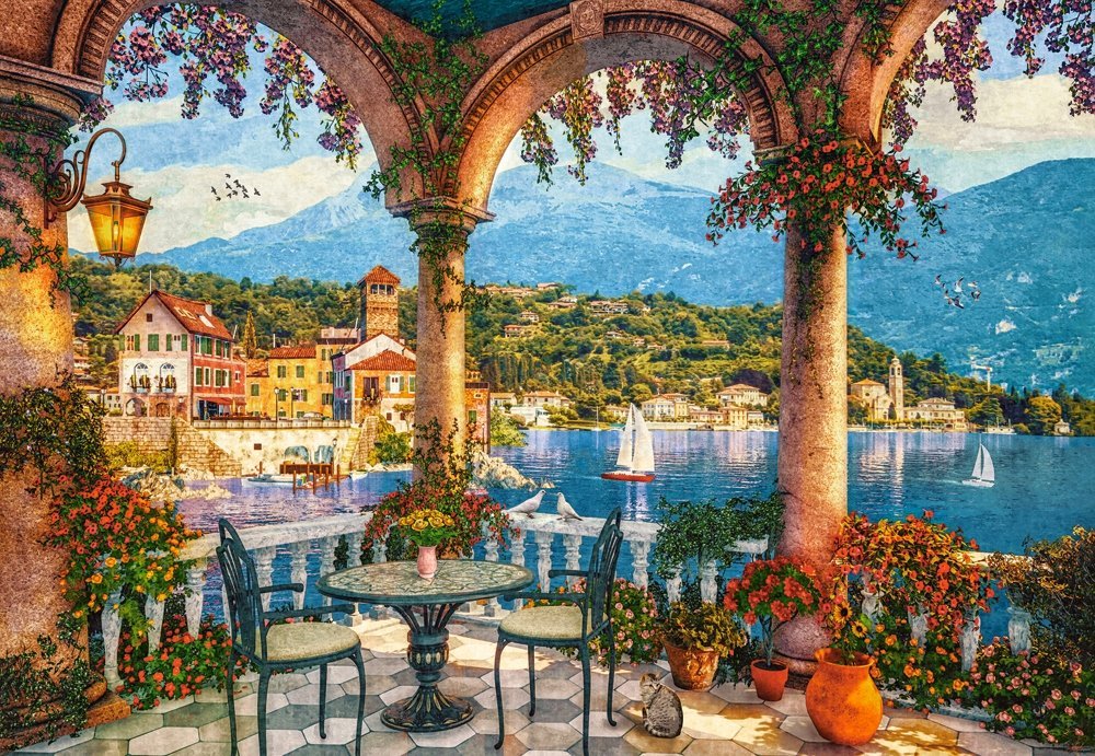 Smarton Puzzle 1000  Mediterranean Veranda |