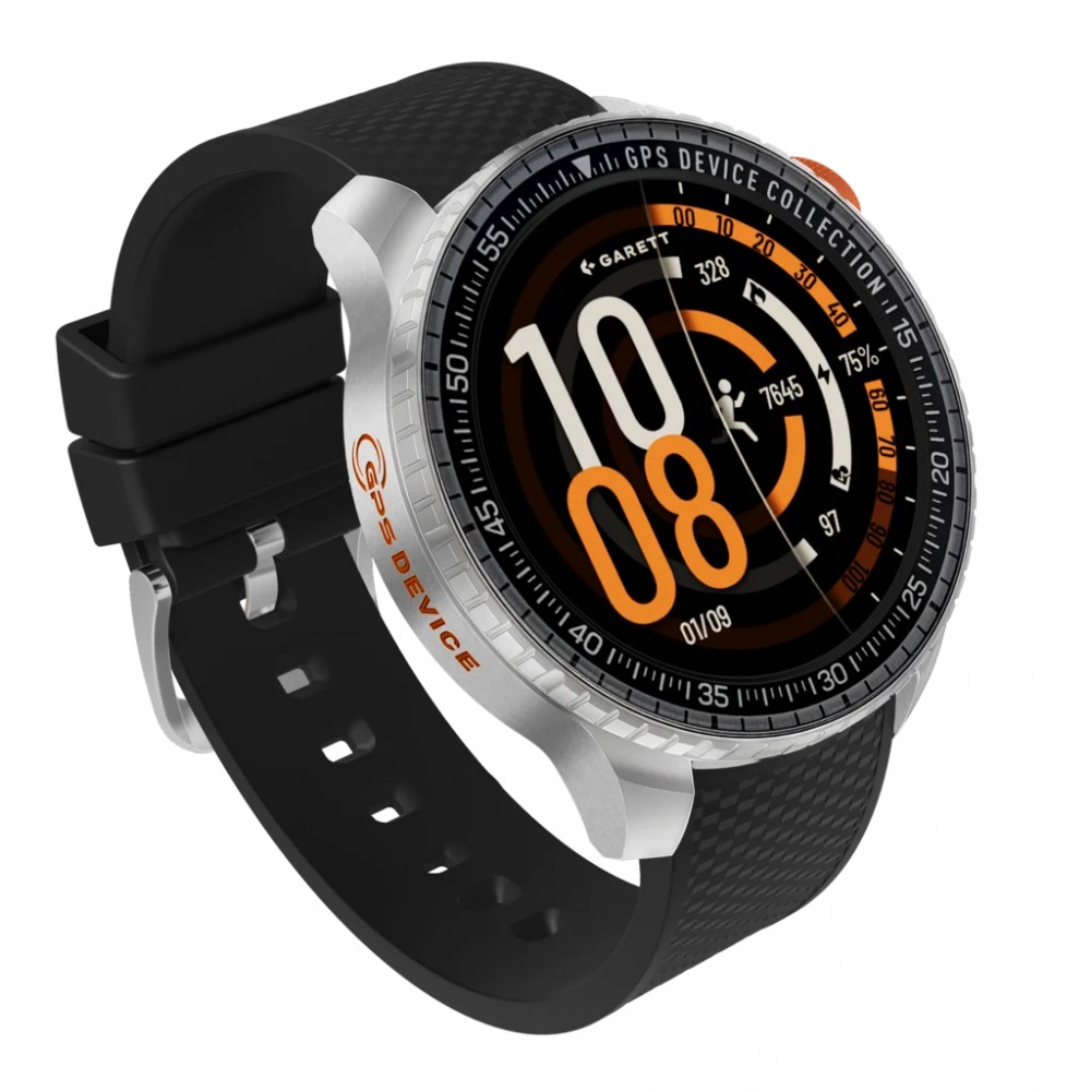Garett Compass GPS Viedpulkstenis sudraba |