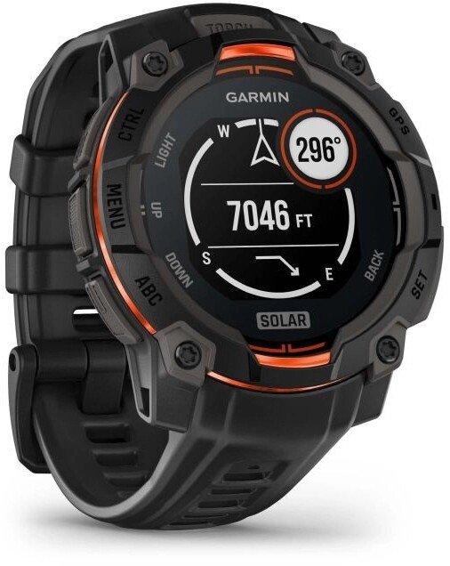 Smartwatch Garmin Instinct 3 Solar/Black/Blk (010-02934-00)