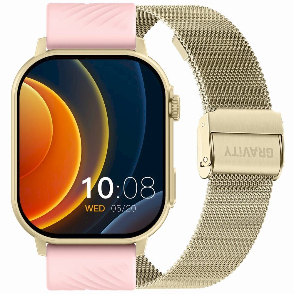 Smartwatch Gravity GT15-7 Silikona siksniņa +