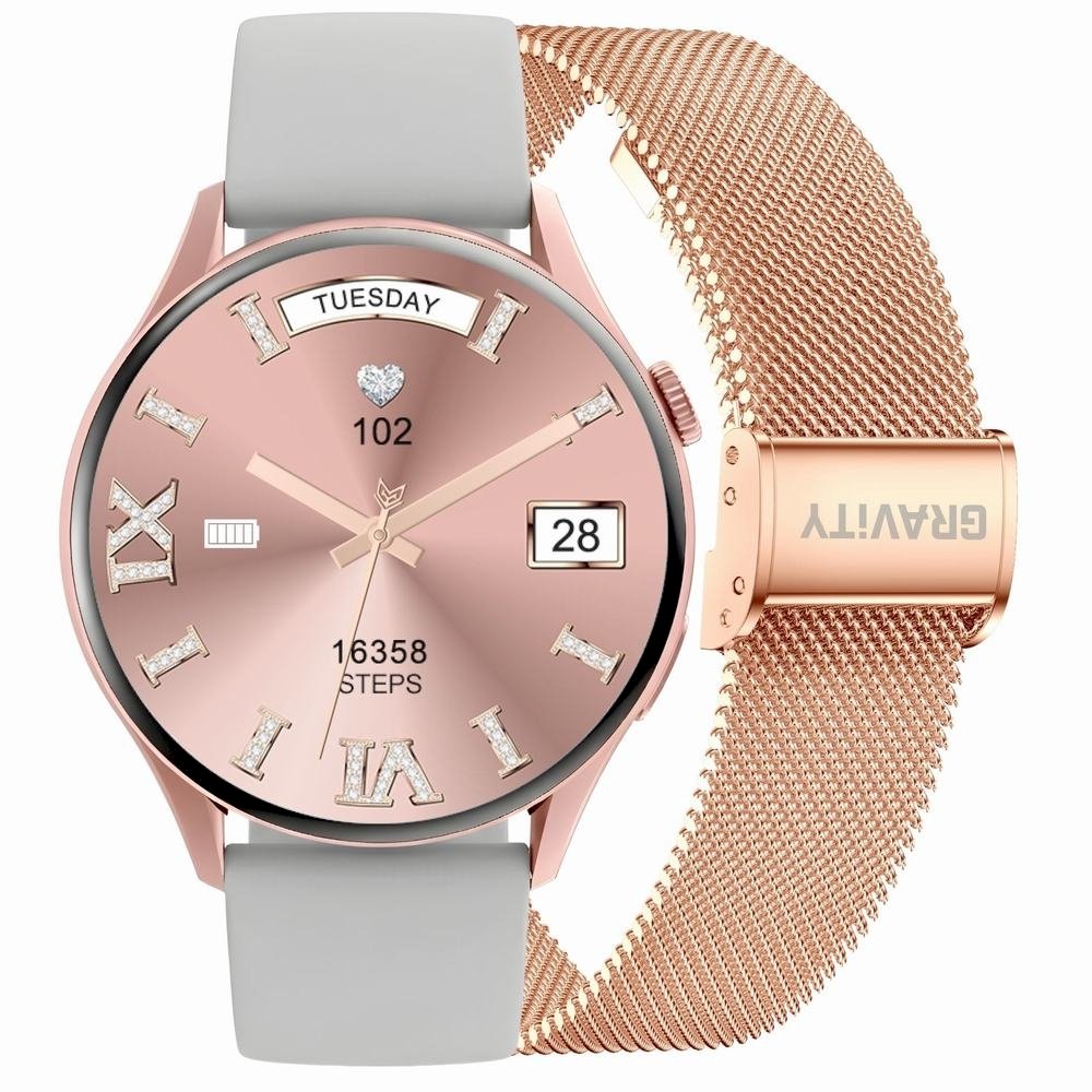 Smartwatch Gravity Siksniņa + aproce GT11-8