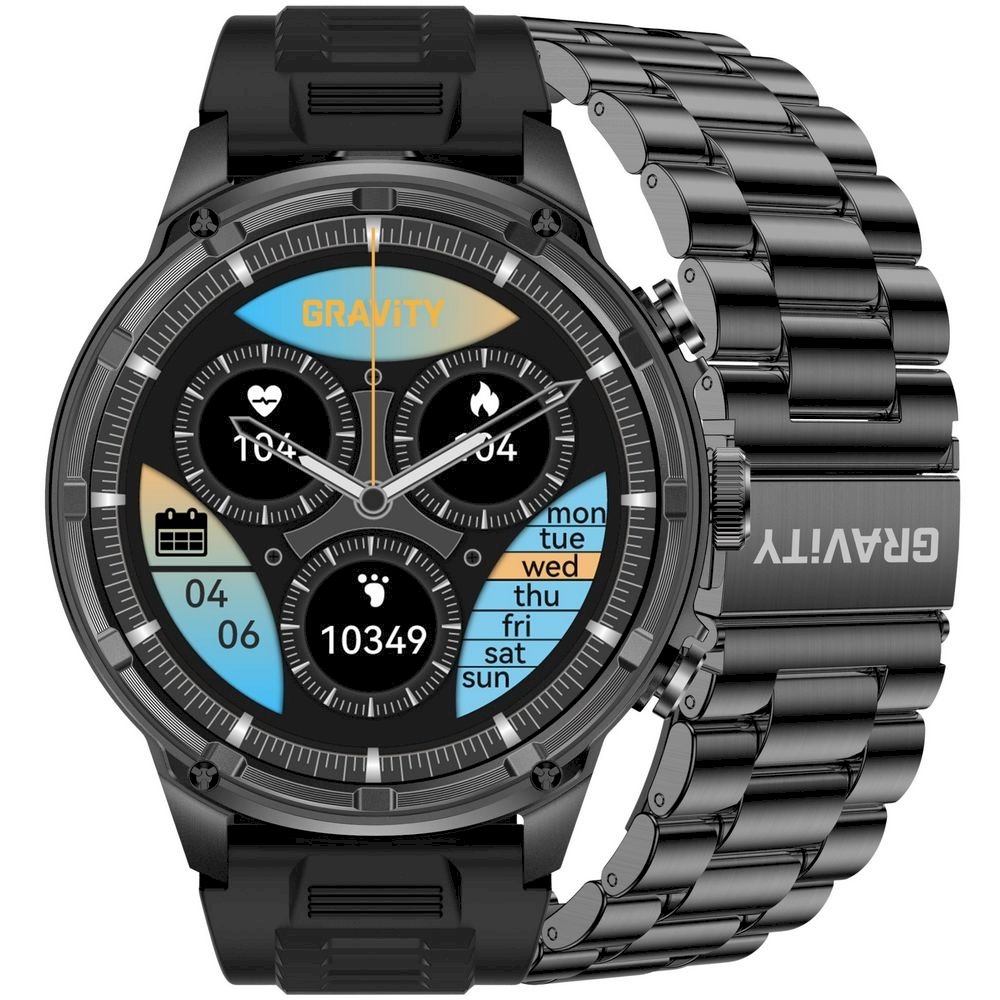 Smartwatch Gravity Siksniņa + aproce GT41-1
