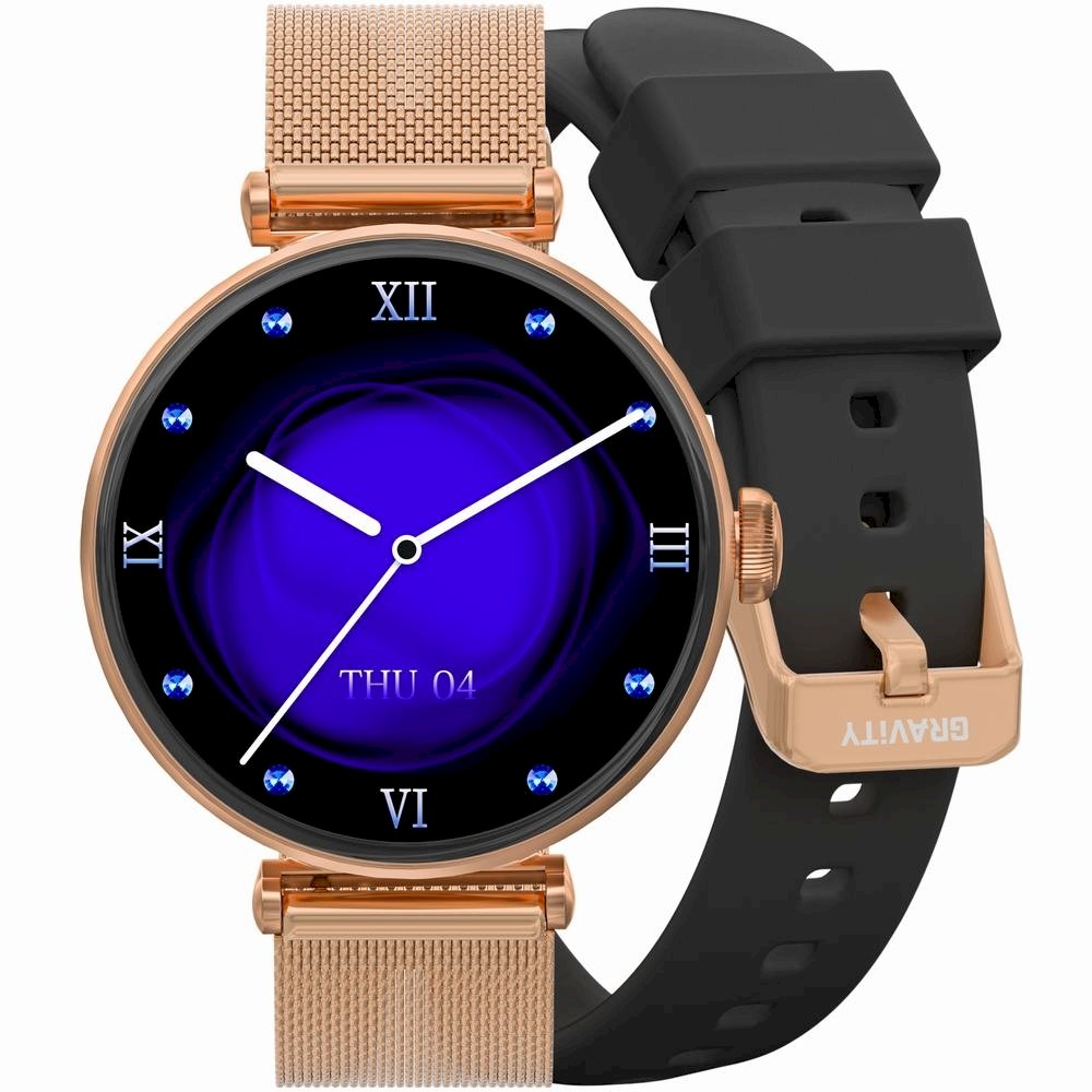 Smartwatch Gravity Viedpulkstenis / zelts/ |