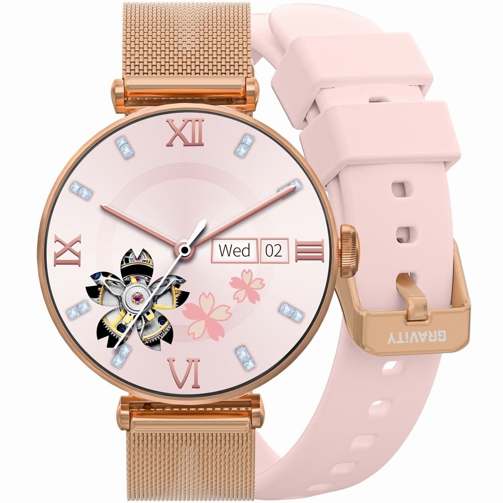 Smartwatch Gravity Viedpulkstenis / zelts /