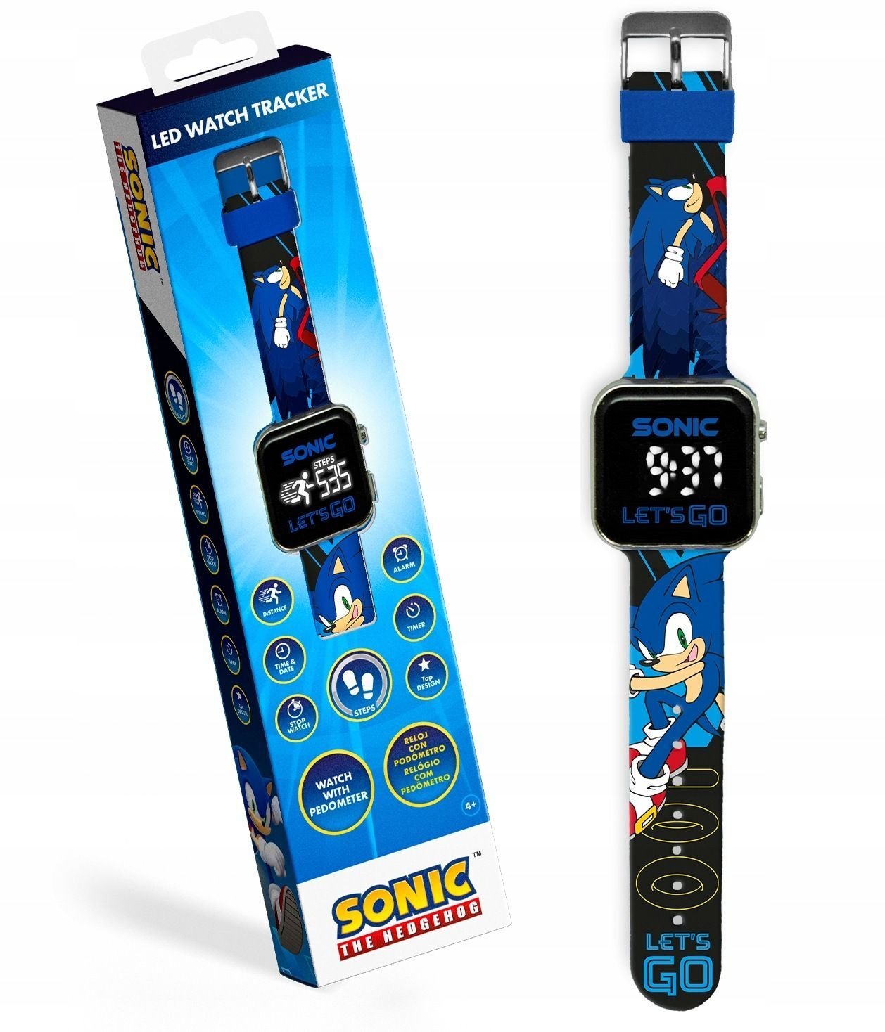 Smartwatch KIDS  smartwatch  Sonic LED krokomierz
