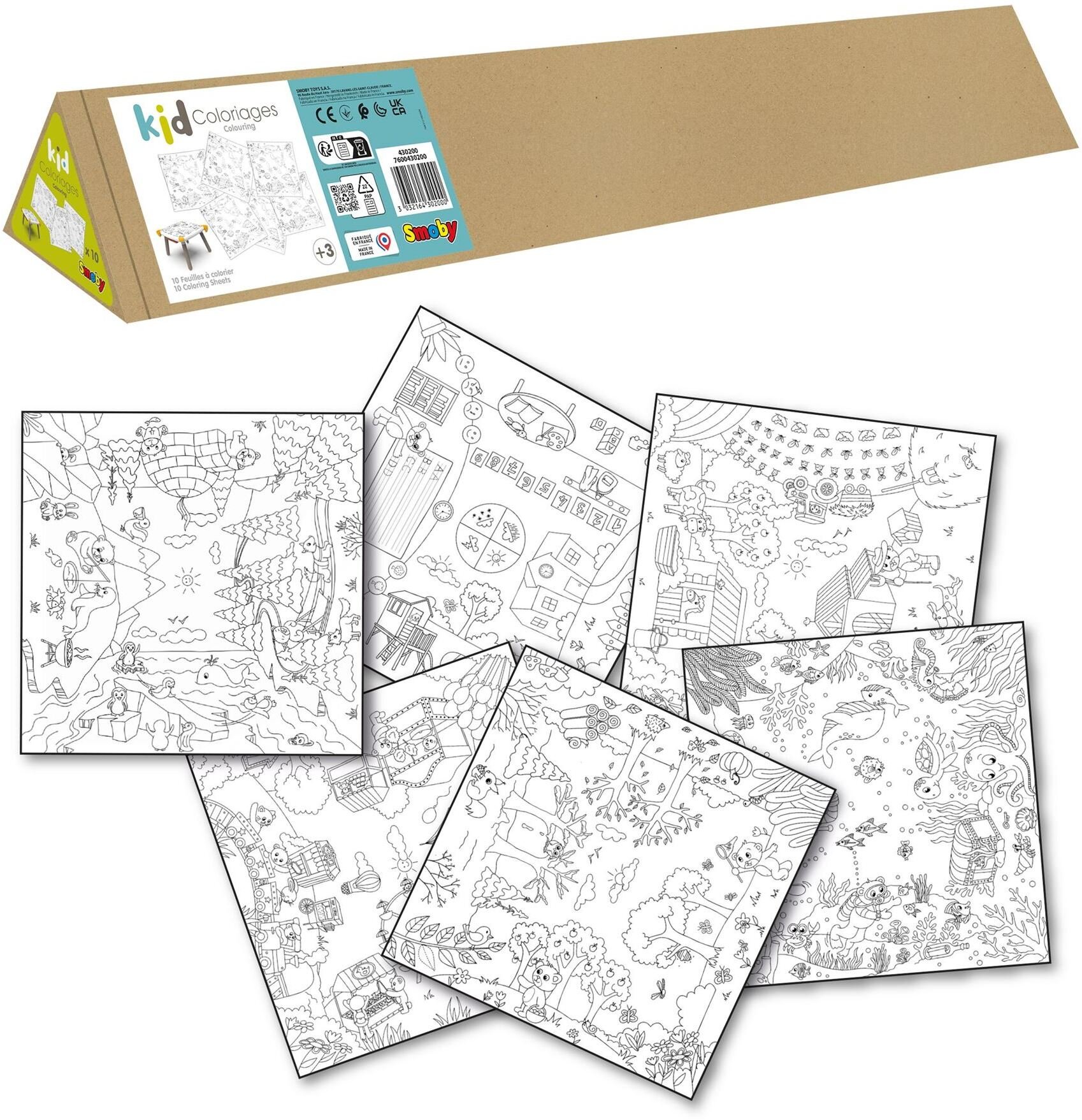 Smoby XXL Colouring Sheets | 7600430200