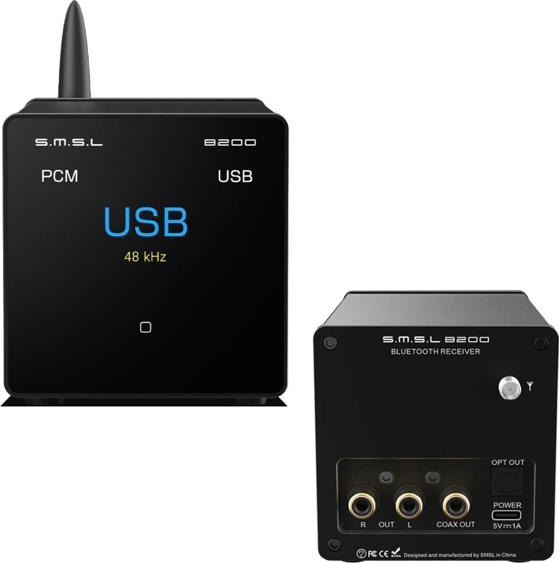 SMSL B200 Odbiornik audio Bluetooth DAC