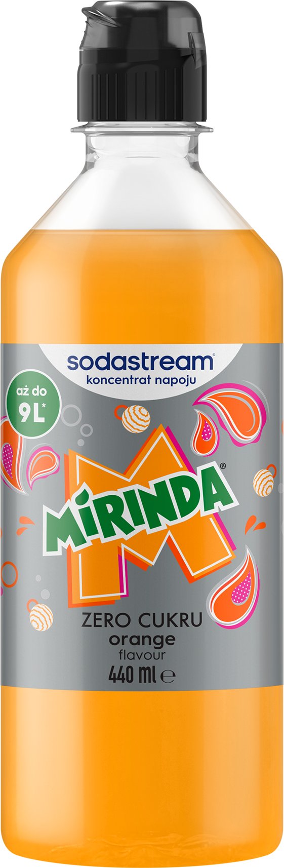 Sodastream Syrop Mirinda Orange bez cukru