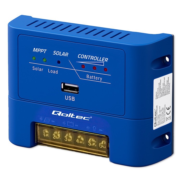 Qoltec 53671 Solar charge controller MPPT