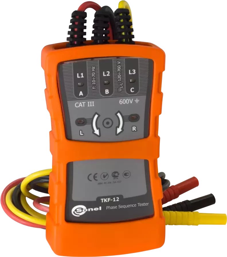 Sonel TKF-12 Tester kolejności faz WMGBTKF12