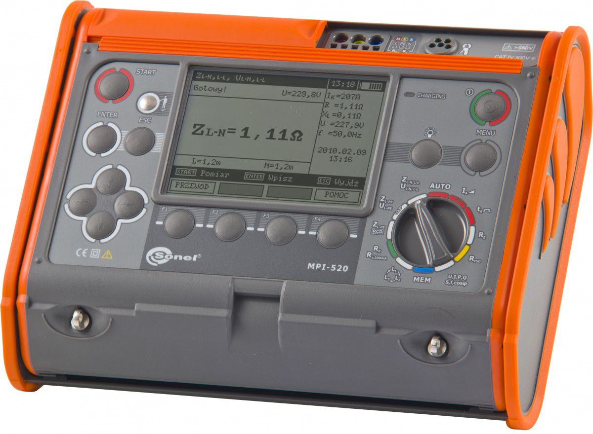 Sonel   parametrów instalacji j MPI-520Start (WMPLMPI520S)