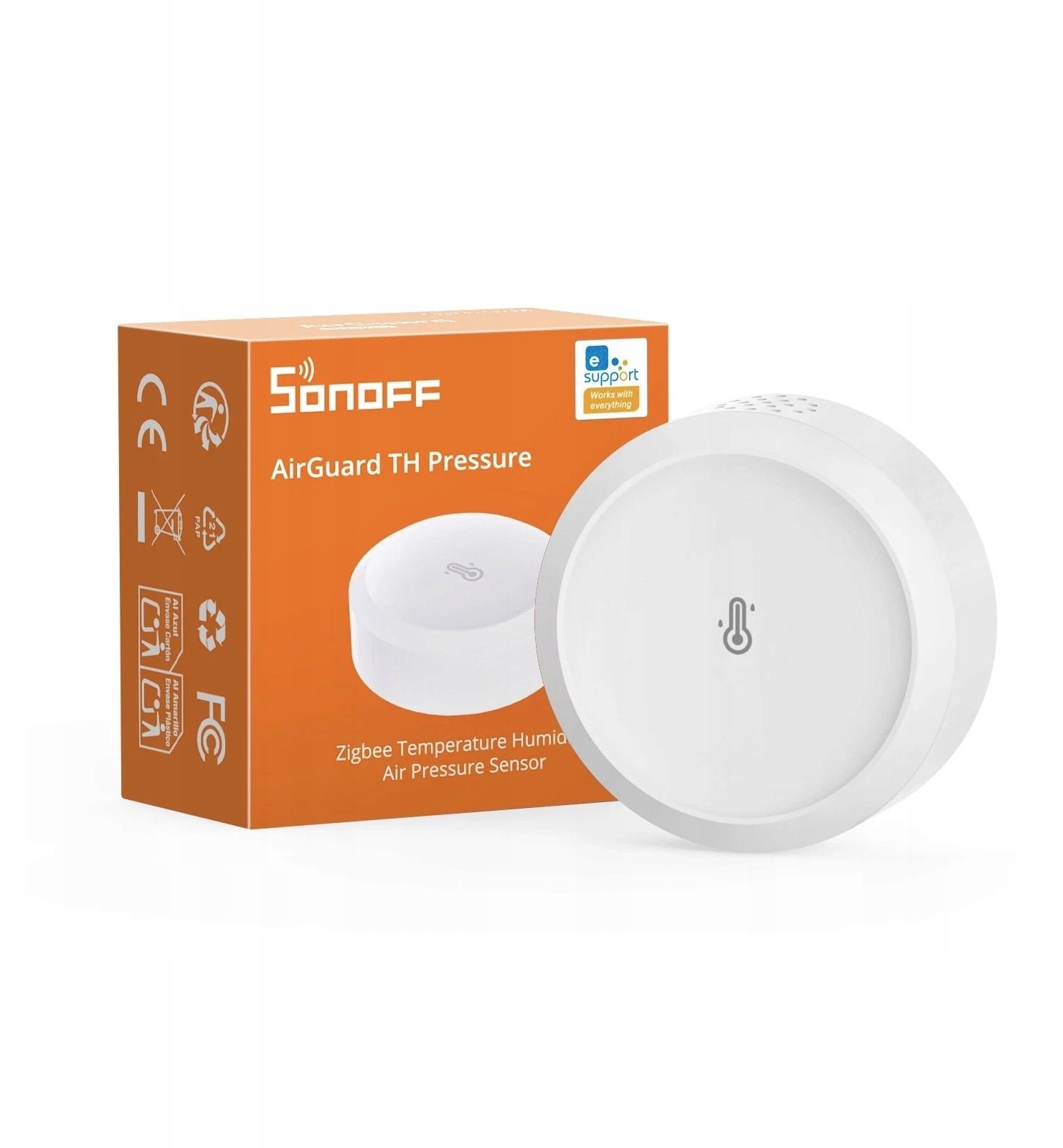 Sonoff AirGuard SNZB-02M Temperatury Wilgotności a