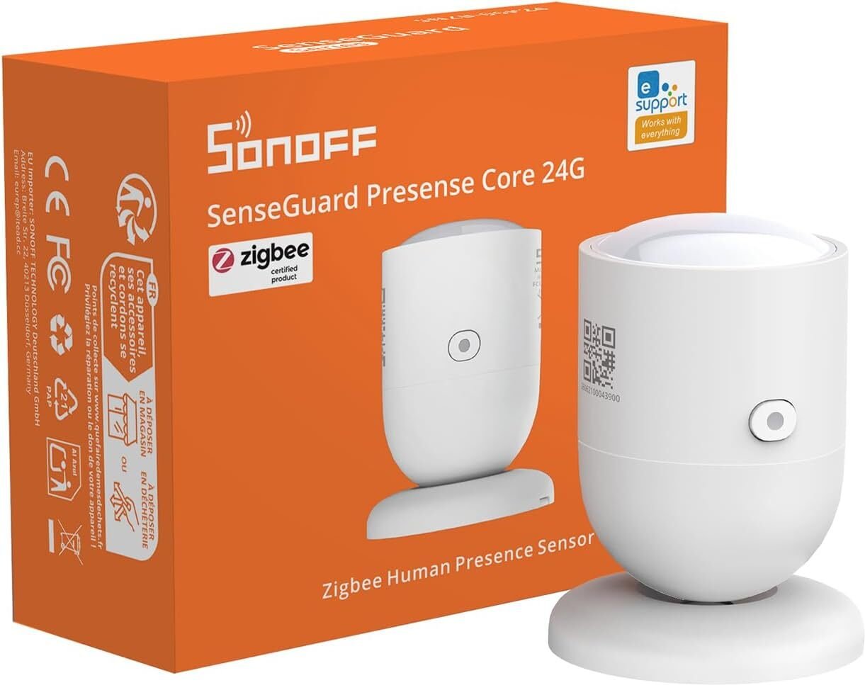 Sonoff Obecności SNZB-06P24 24GHz Jasności ZigBee