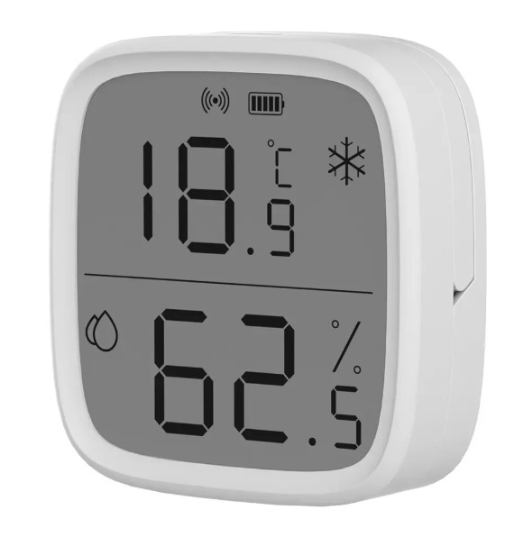 Sonoff ZigBee SNZB-02D Iekštelpas Temperatūras un