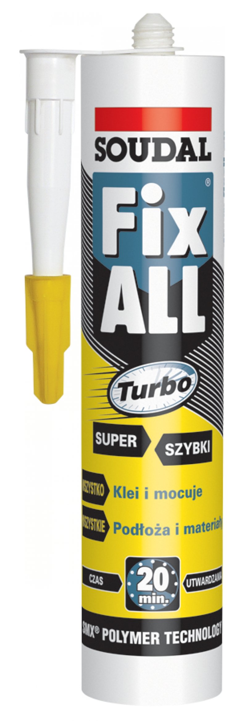 Soudal Uszczelniacz hybrydowy FIX ALL TURBO
