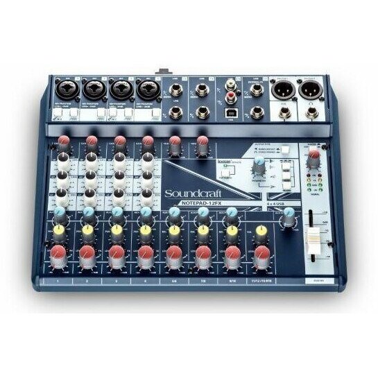 Soundcraft Analogowa konsoleta ska Notepad-12FX, procesor