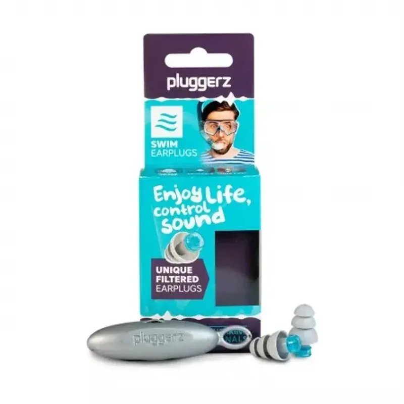 Speedo Pluggerz, Water, One Size, Adults