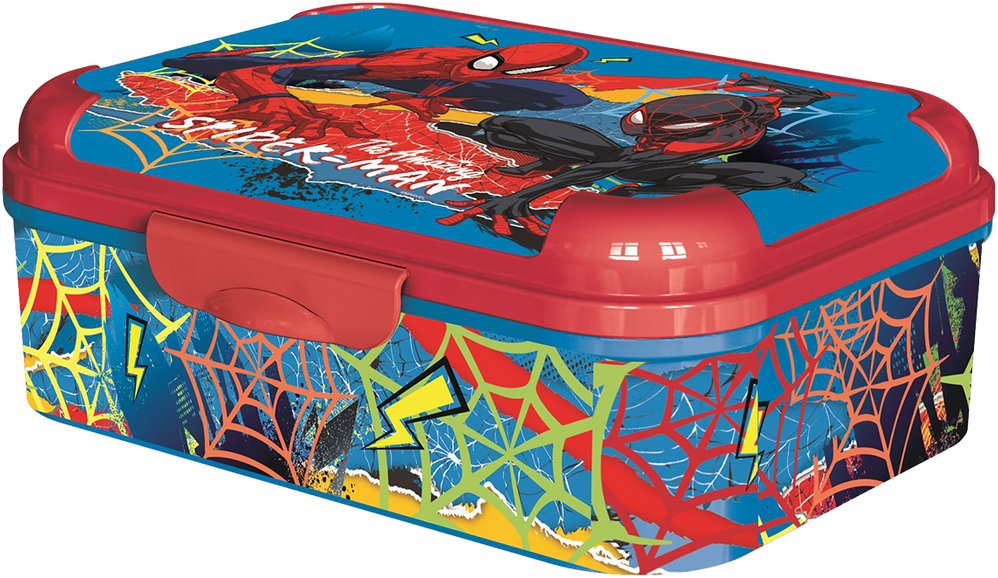 Spiderman Asker Lunch box, 17 x