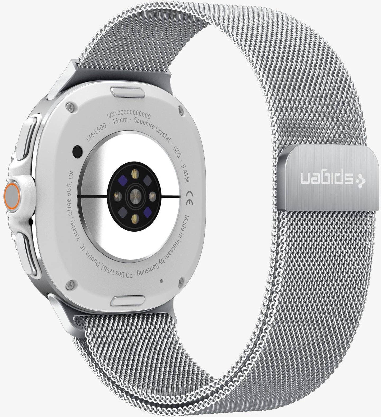 Spigen Spigen Metal Fit, silver -