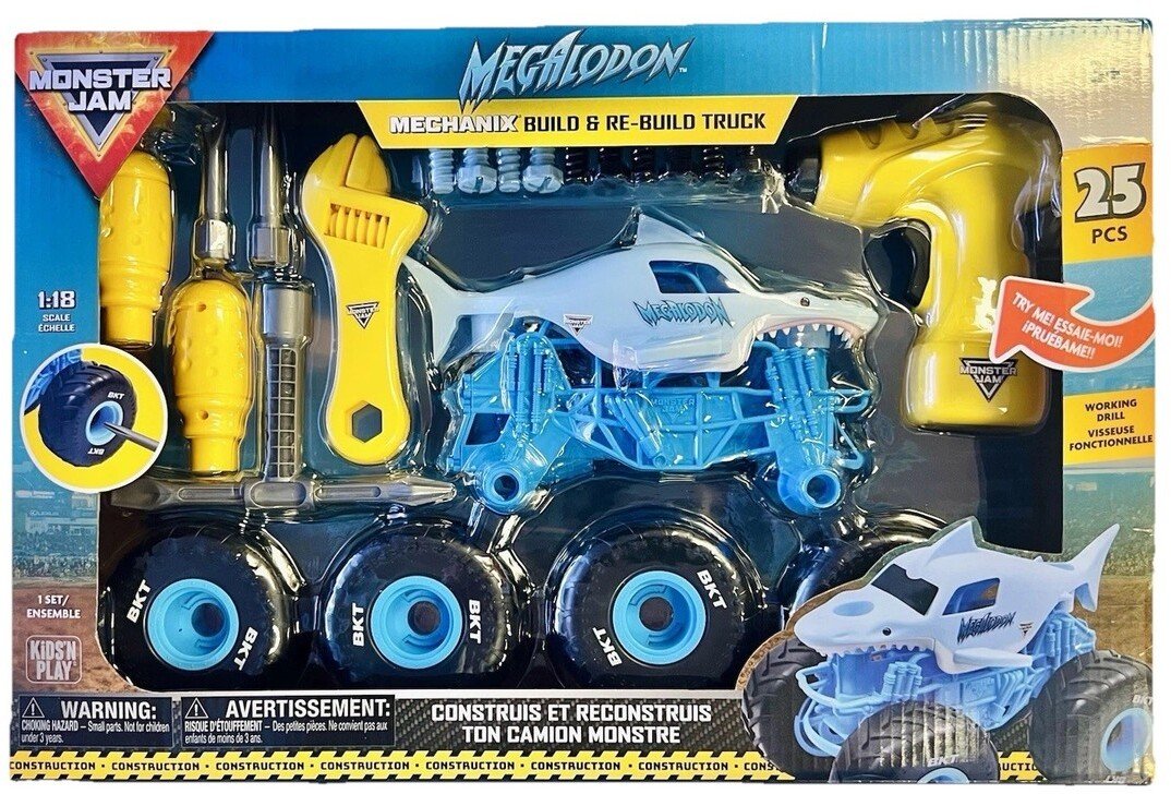 Spin Master Monster Jam Mechanix 1:18