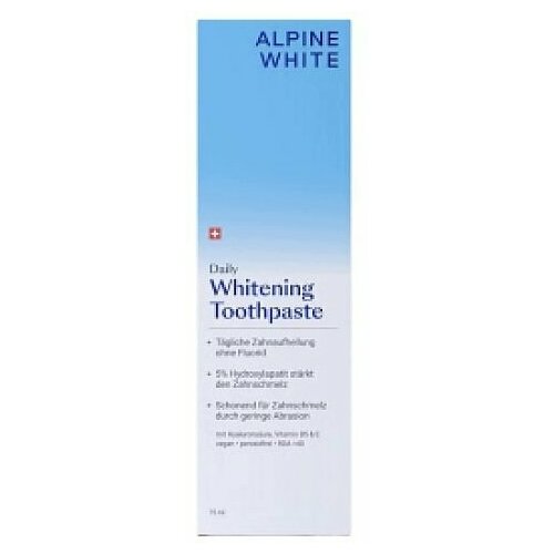 Splat SpAlpine White_Daily Whitening Toothpaste pasta