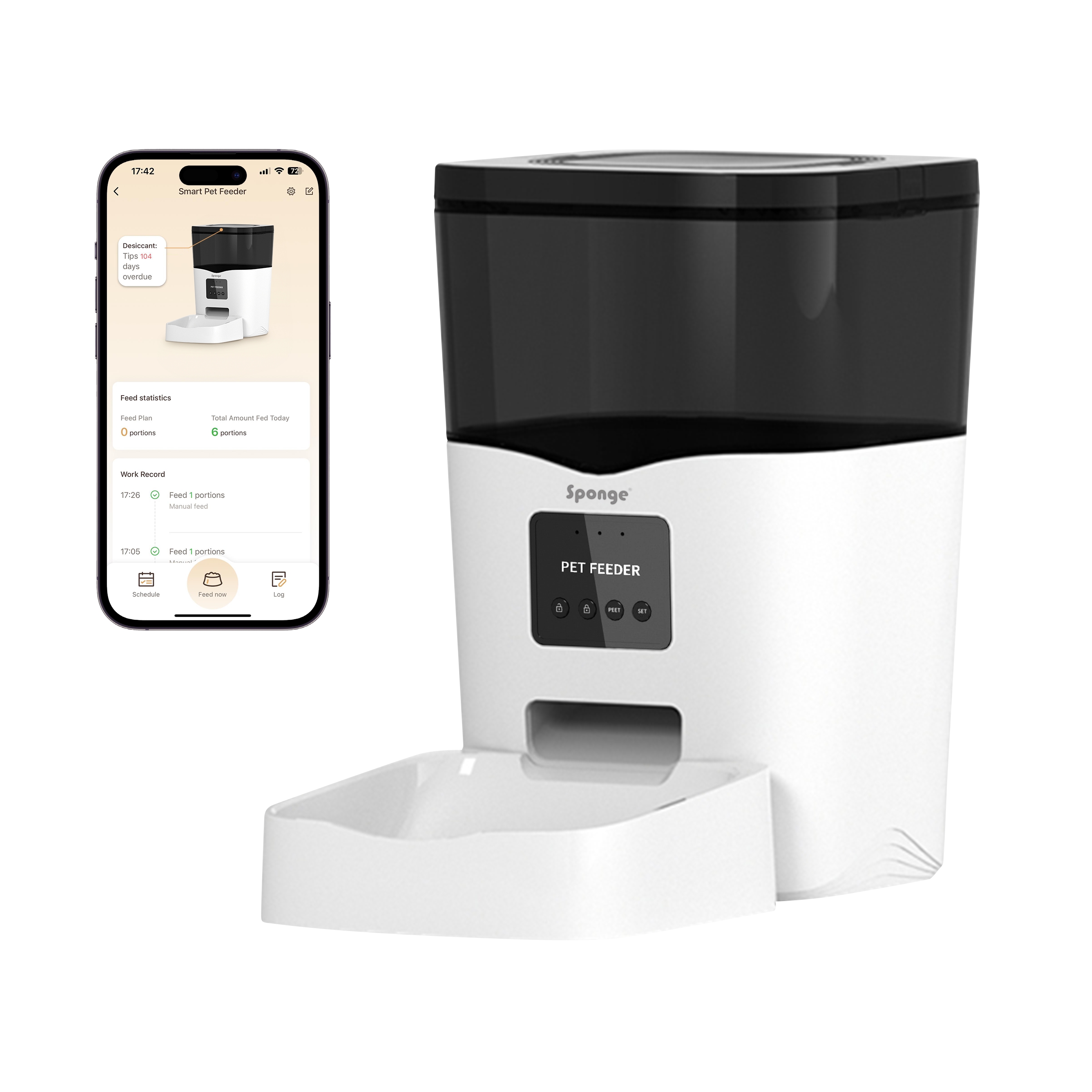 Sponge Automatic Pet Feeder Smart |