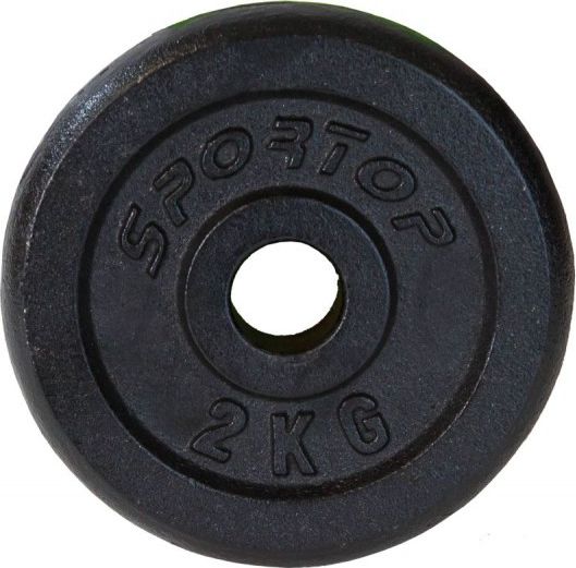 Sportop obciążenie  żeliwne 2 kg fi28