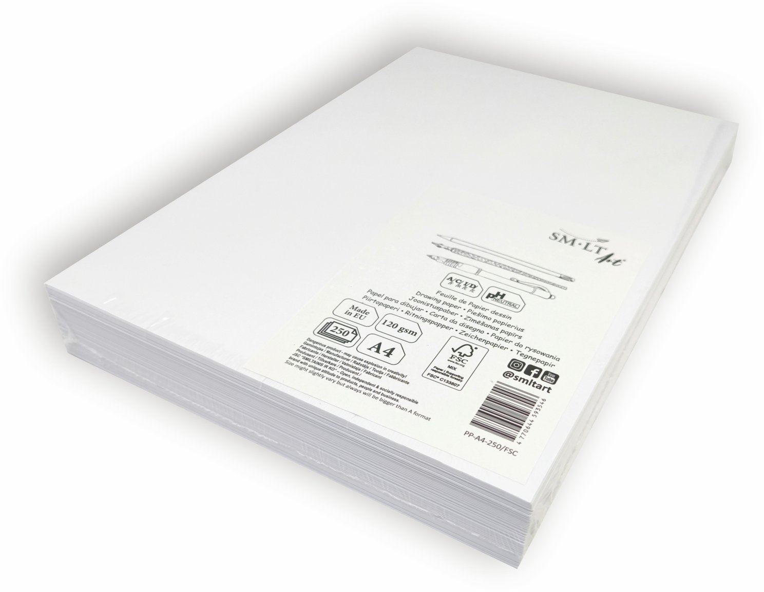 Stabilus DRAWING SKETCHPAD A4 120GSM 250SHEETS