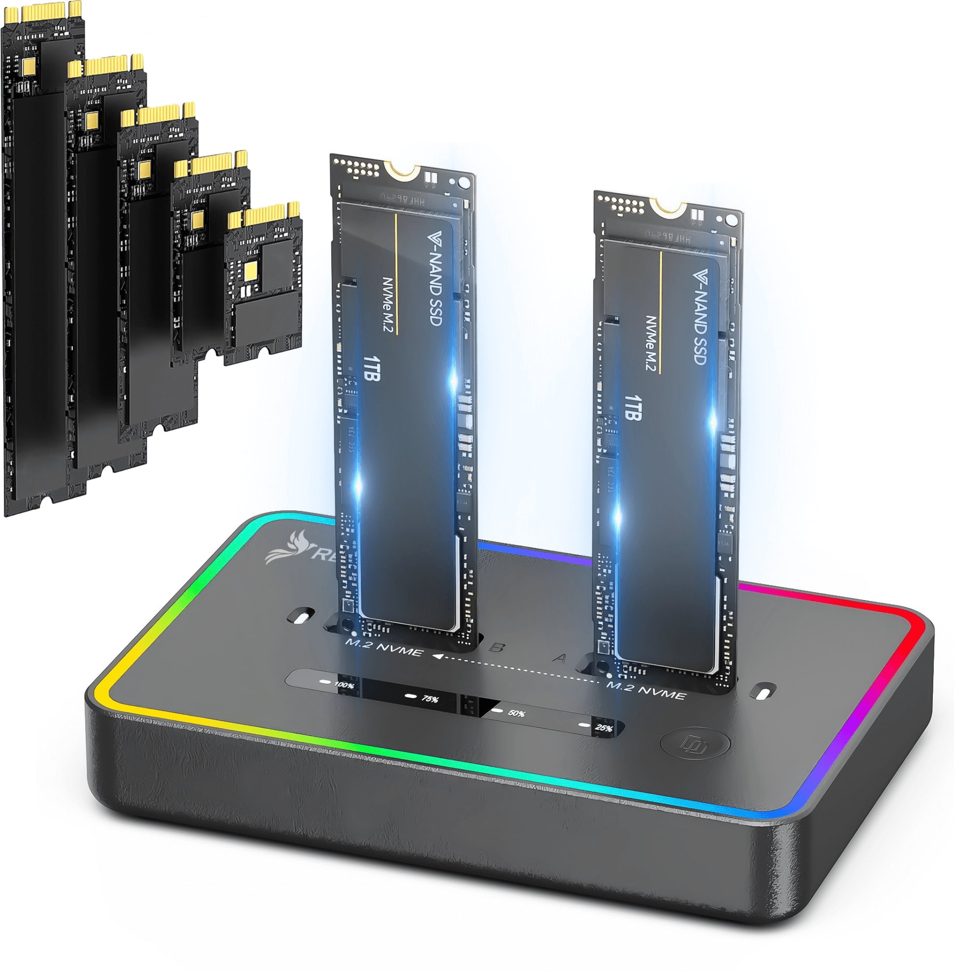 Dokująca Reagle klonująca dyski SSD NVME