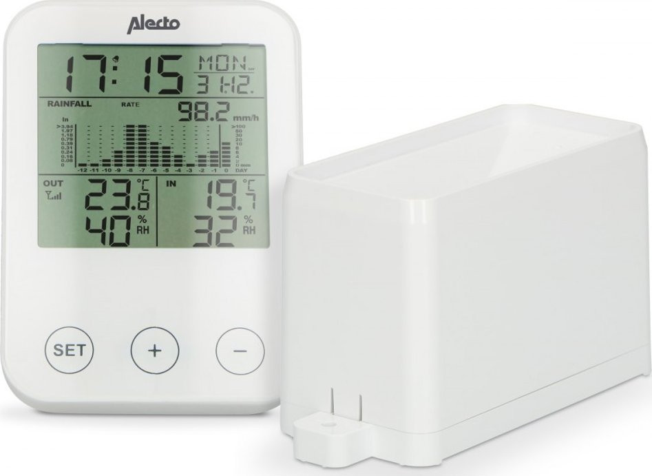 Alecto WS-1200 Weather Station w. Wireless