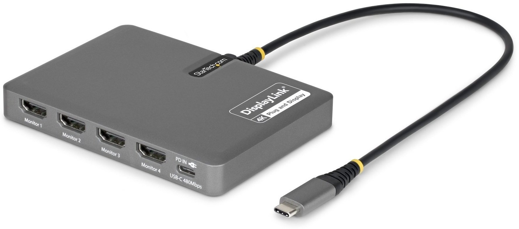 /replikator StarTech USB-C (QUAD-USB-HDMI-ADAPT) | QUAD-USB-HDMI-ADAPT