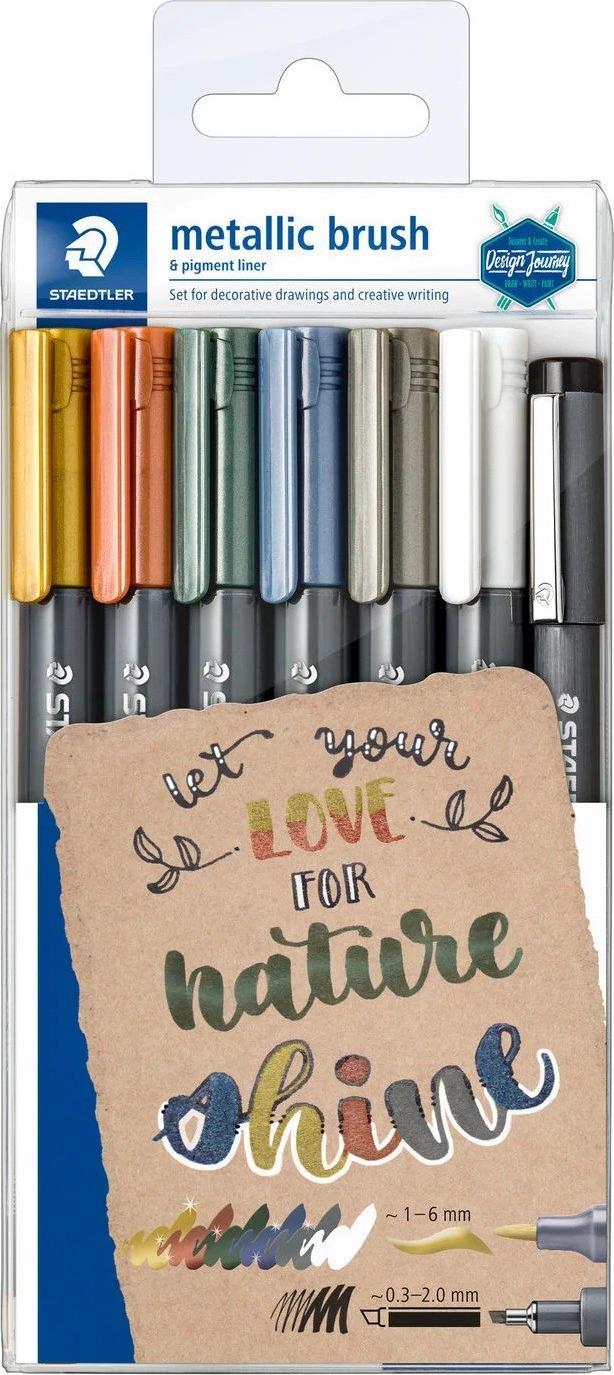 Staedtler Flamaster pędzelkowy 6+1  STAEDTLER |