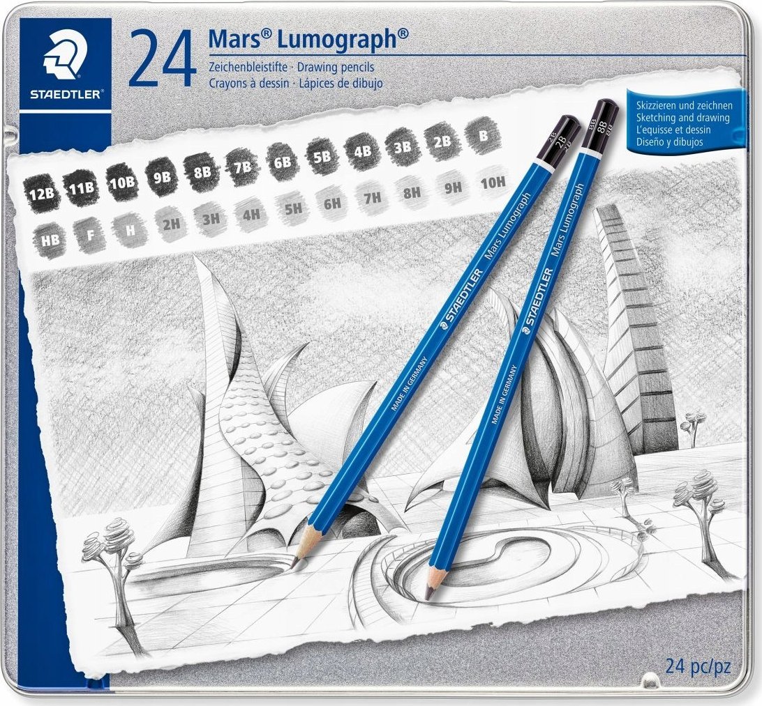Staedtler Ołówek Lumograph 12B-10H STAEDTLER |