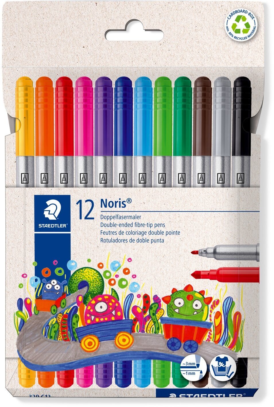 Staedtler STAEDTLER Noris Club Fasermaler Doppelspitze