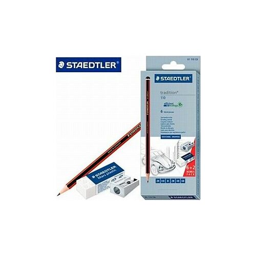 Staedtler  6 ołówków TRADITION ( e