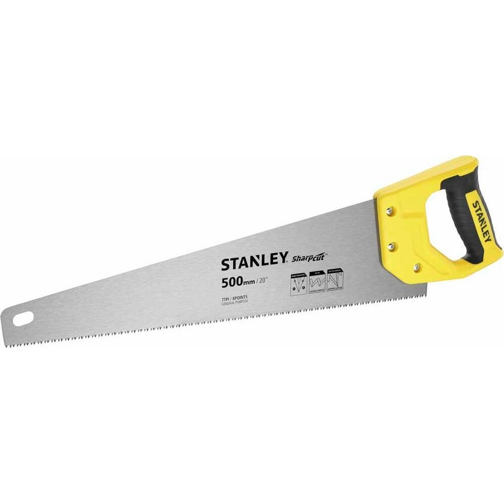 Stanley 500mm, 7 Sharpcut (20367-STHT-1) |
