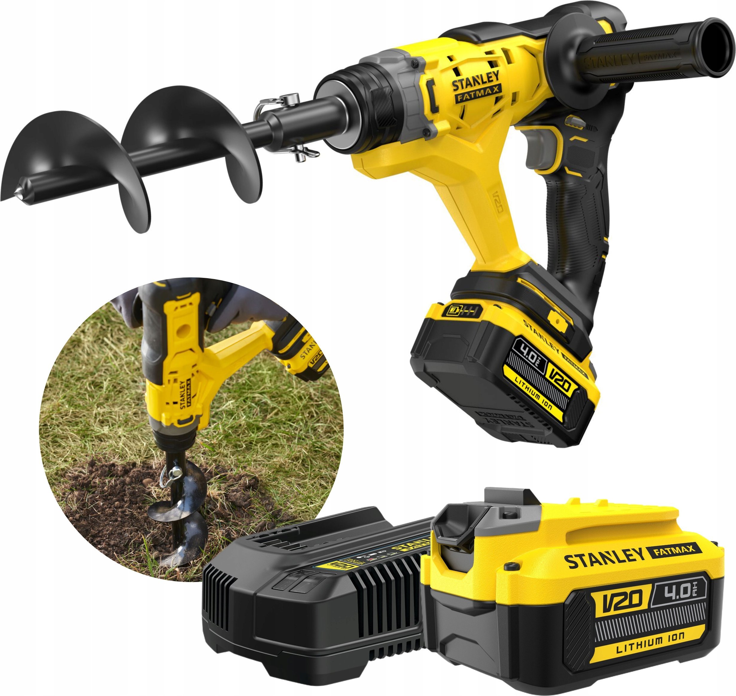 Stanley ST WIERTNICA GLEBOWA V20 SFMCGA75M1