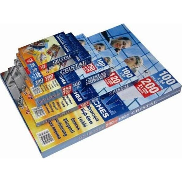Staples do laminacji jednostronnie matowa antystatyczna