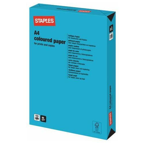 Staples Papier ksero Intensive Colours A4