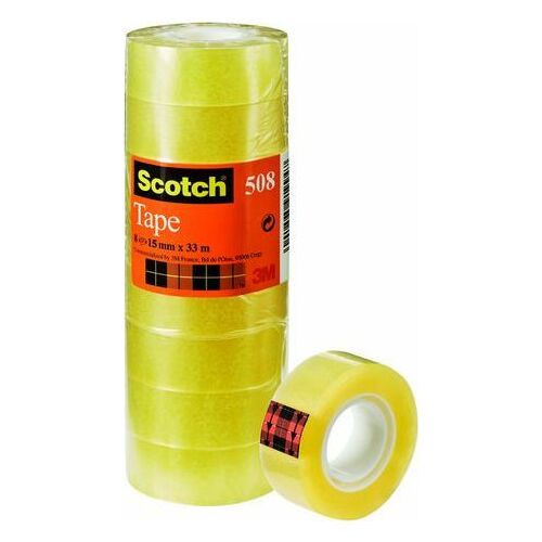 Staples  scotch transparentna 508 15mmx33m 10/p