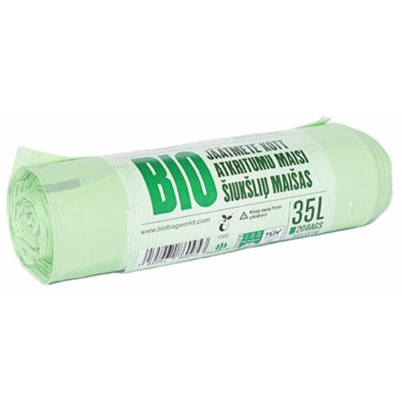 Staples Worki kompostowalne BioBag* 35L (20