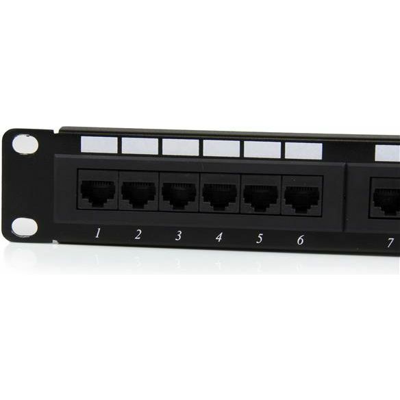 StarTech Patch panel 19" 1U 24x