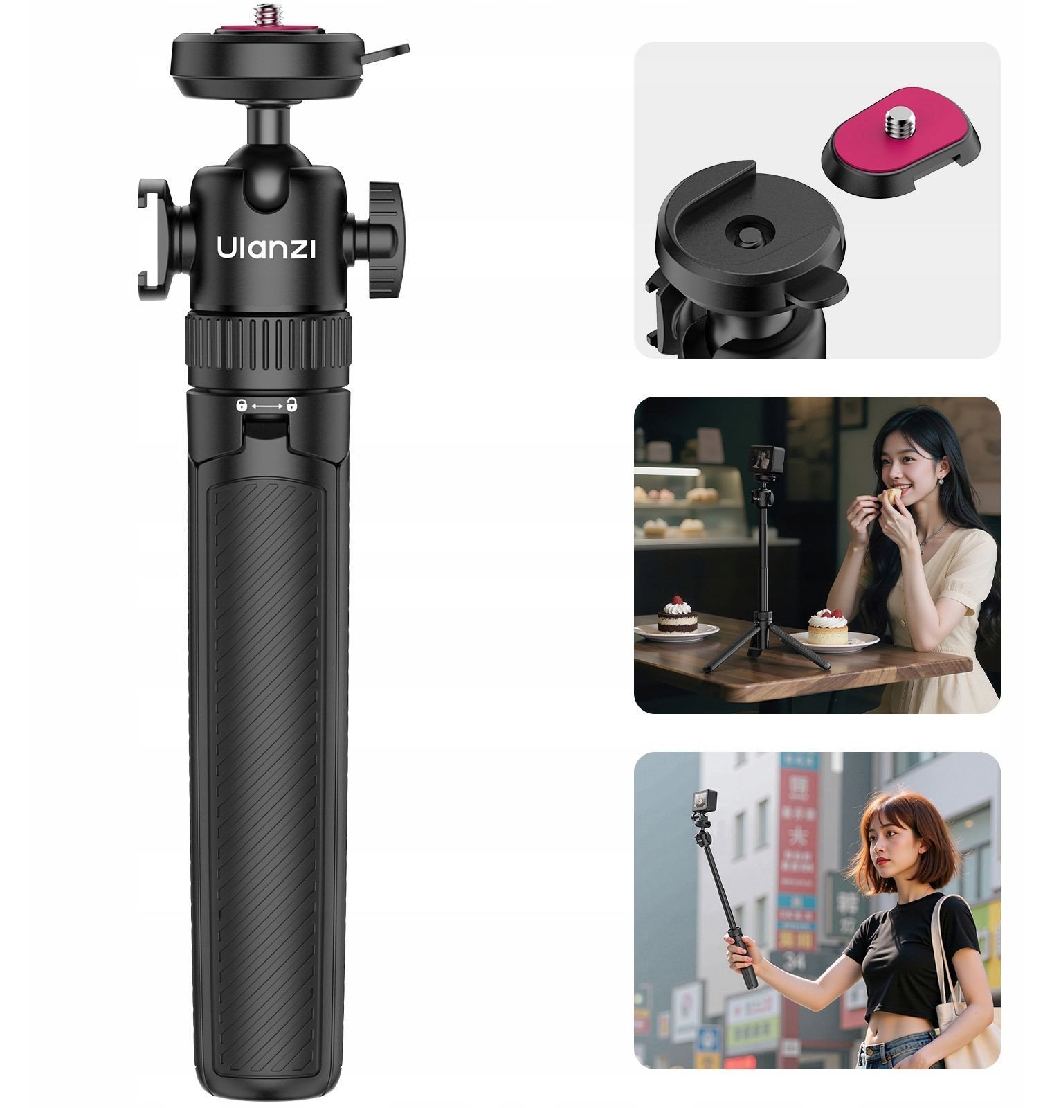 Ulanzi Selfie Stick Na Kamerę Quick