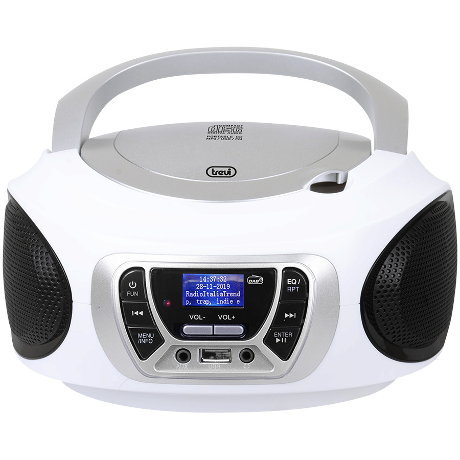 TREVI Stereo Portable DAB, CD player