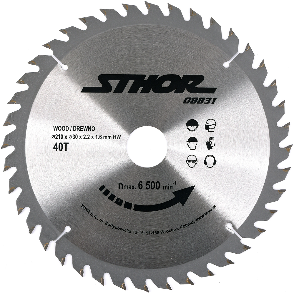 Sthor   210x30mm z40  - 08831 |