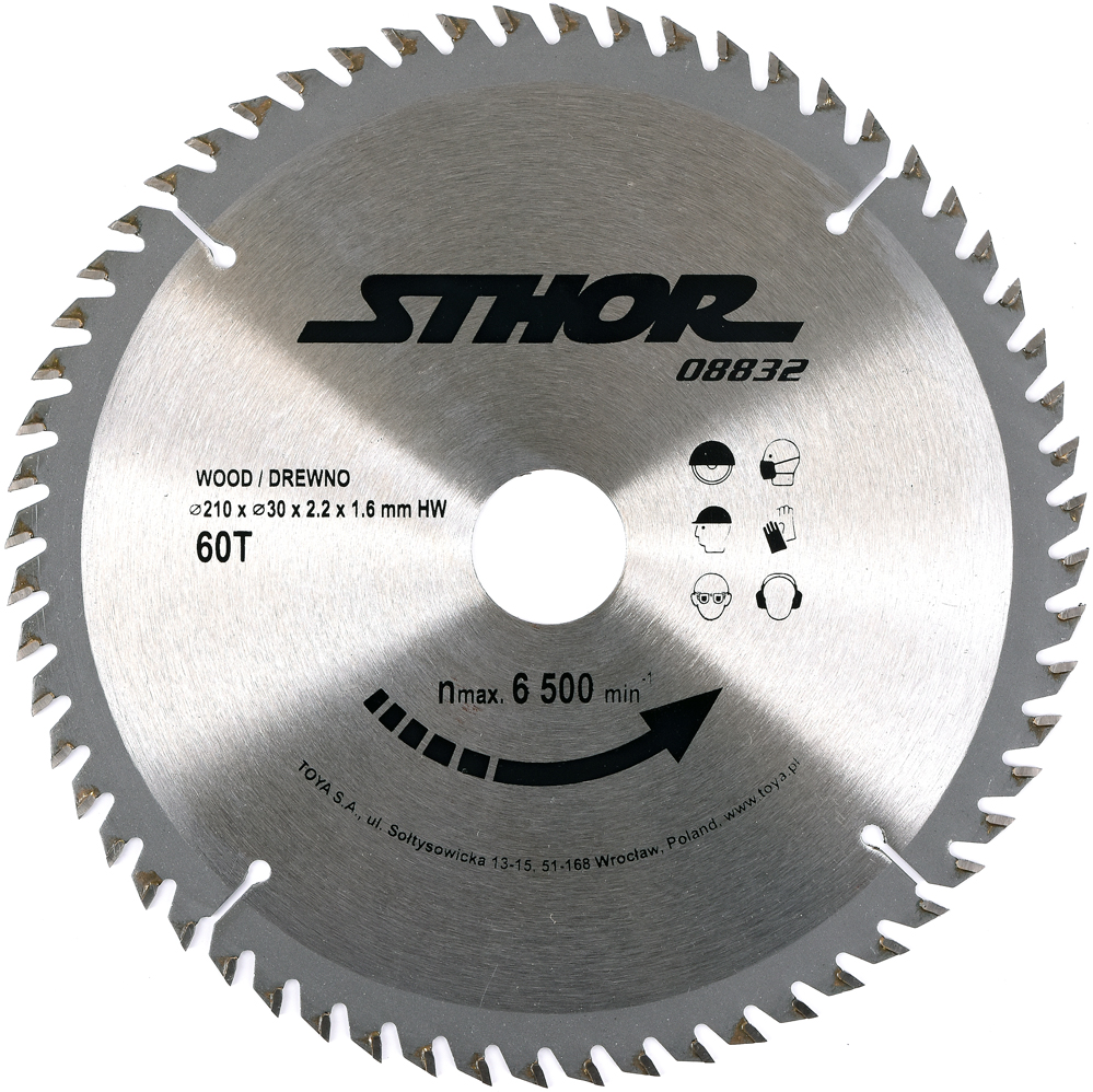 Sthor   210x30mm z60  - 08832 |